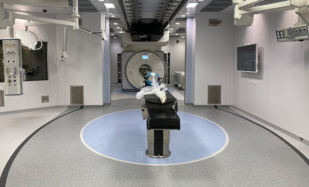 Magnetröntgensal på sjukhuset